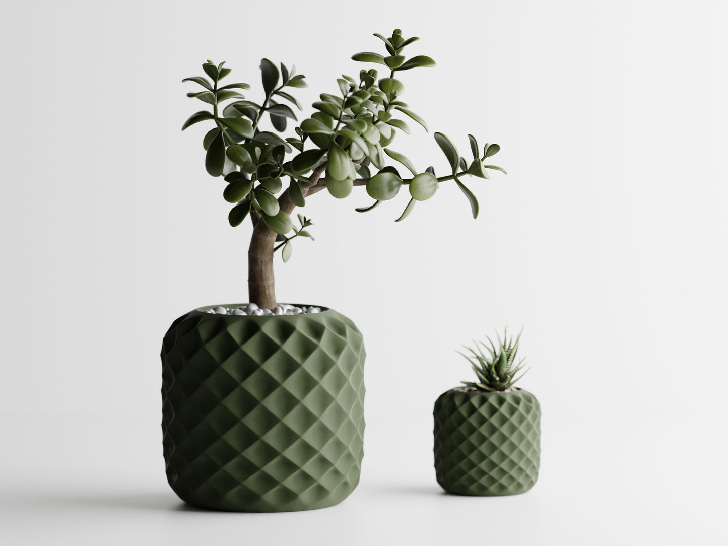 Ghiveci decorativ - Diamond Grid