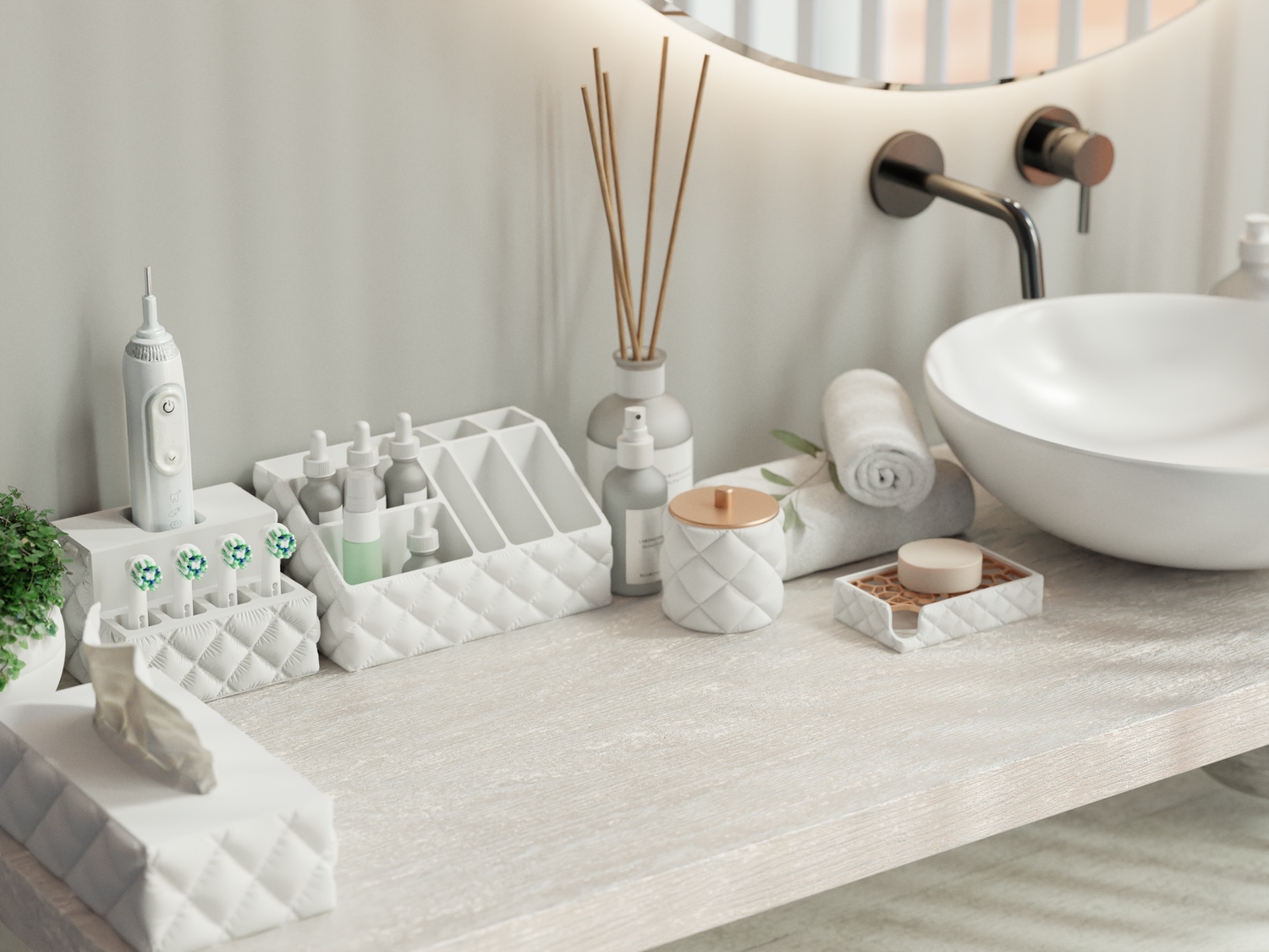 „Velvet Touch" – Set de Baie Premium